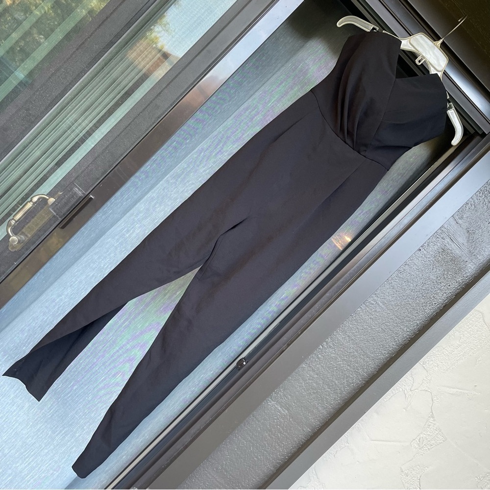 BEBE Strapless Jumpsuit